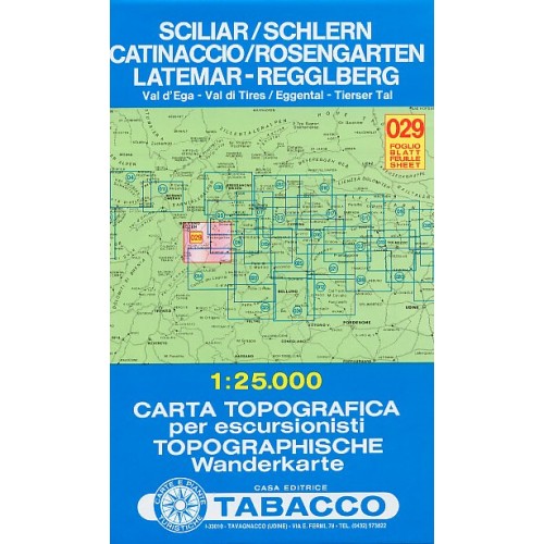 029  SCHLERN-CATINACCIO/ROSENGARTEN-LATEMAR