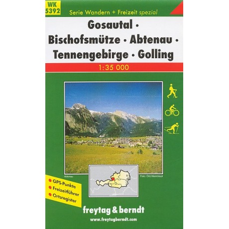 WK 5392 GOSAUTAL, BISCHOFSMÜTZE, ABTENAU