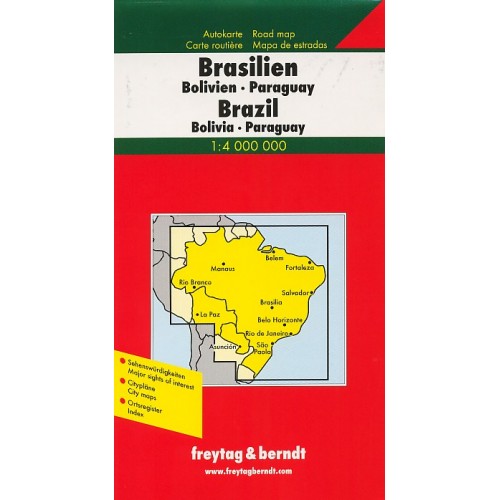 BRAZÍLIE, BOLÍVIE,PARAGUAY