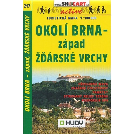 217 OKOLÍ BRNA-ZÁPAD, ŽĎÁRSKÉ VRCHY