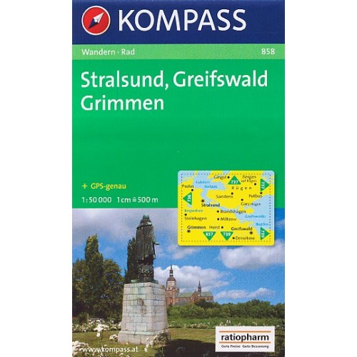 858 STRALSUND, GREIFSWALD, GRIMMEN