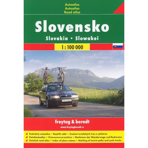 TURISTICKÝ AUTOATLAS SLOVENSKO