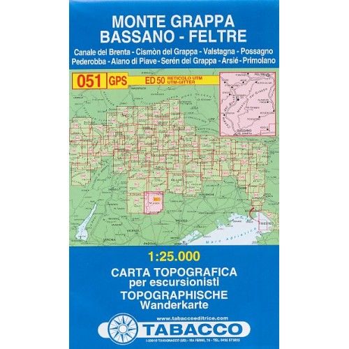 051 MONTE GRAPPA-BASSANO-FELTRE