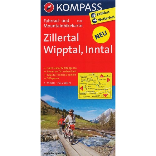 3308 ZILLERTAL, WIPPTAL, INNTAL