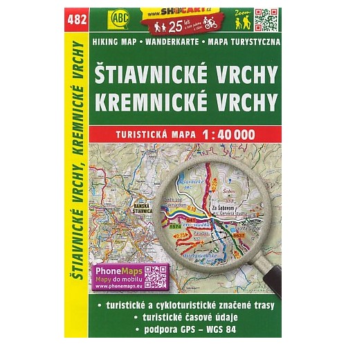 482 ŠTIAVNICKÉ VRCHY, KREMNICKÉ VRCHY