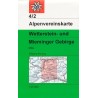 4/2 WETTERSTEIN-MIEMINGER GEBIRGE-MITTE