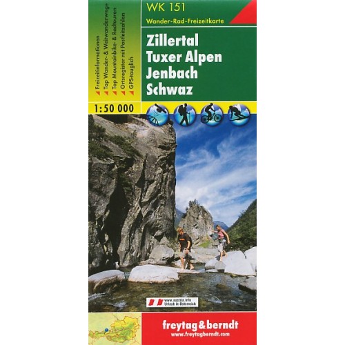 WK 151 ZILLERTAL, TUXER ALPEN, JENBACH, SCHWAZ