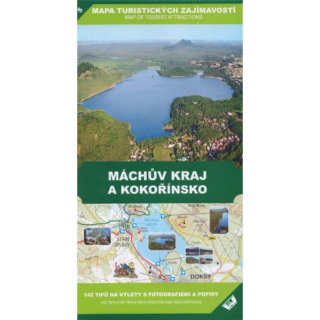 5 MÁCHŮV KRAJ A KOKOŘÍNSKO - MAPA TURISTICKÝCH ZAJÍMAVOSTÍ