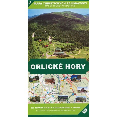 mapa turistických zajímavostí MAPA TURISTICKÝCH ZAJÍMAVOSTÍ ORLICKÉ HORY mapa turistických zajímavostí