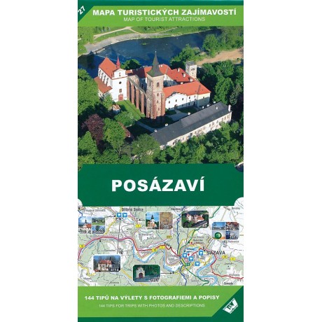 27 POSÁZAVÍ - MAPA TURISTICKÝCH ZAJÍMAVOSTÍ