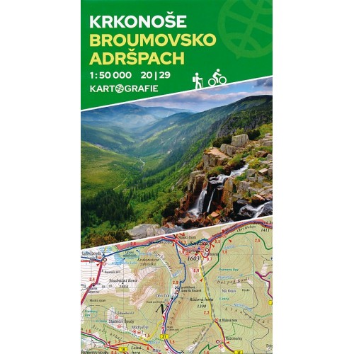 20/29 KRKONOŠE, BROUMOVSKO, ADRŠPACH