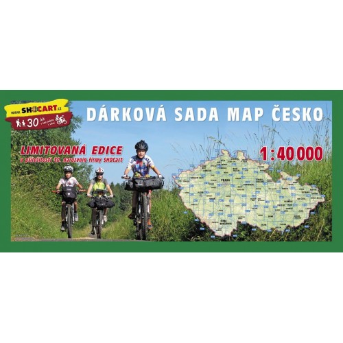 ČESKO - DÁRKOVÁ SADA TURISTICKÝCH MAP