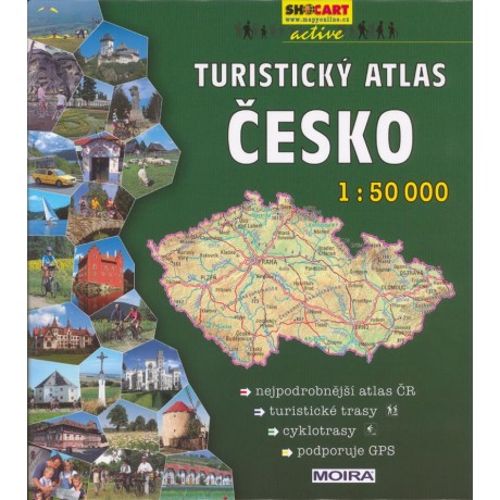 TURISTICKÝ ATLAS ČESKO + CYKLOTRASY