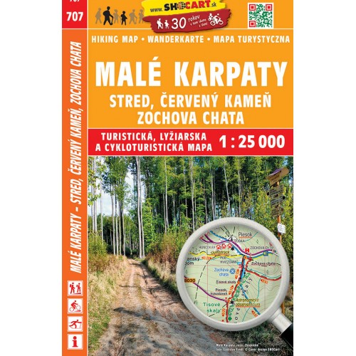 707 MALÉ KARPATY - STRED, ČERVENÝ KAMEŇ, ZOCHOVA CHATA