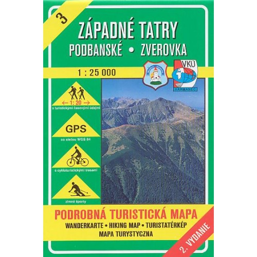 3 ZÁPADNÉ TATRY- PODBANSKÉ-ZVEROVKA