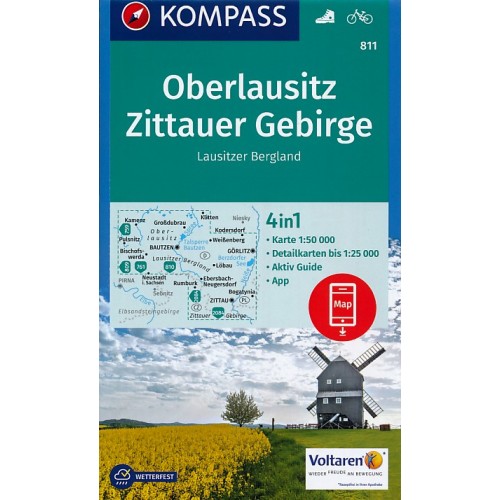 811 OBERLAUSITZ, ZITTAUER GEBIRGE, LAUSITZER BERGLAND