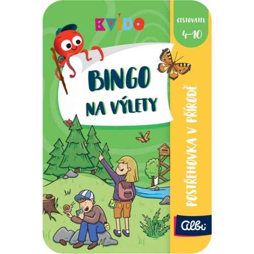 BINGO NA VÝLETY: POSTŘEHOVKA V PŘÍRODĚ