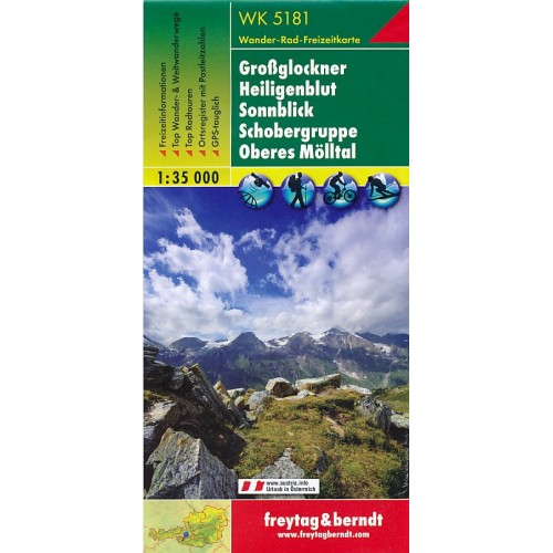 WK 5181 GROSSGLOCKNER, HEILIGENBLUT, SONNBLICK, SCHOBERGRUPPE, OBERES MÖLLTAL