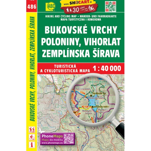 486 BUKOVSKÉ VRCHY, POLONINY, VIHORLAT, ZEMPLÍNSKÁ ŠÍRAVA