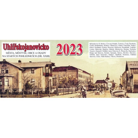 UHLÍŘSKOJANOVICKO 2026 - STOLNÍ KALENDÁŘ