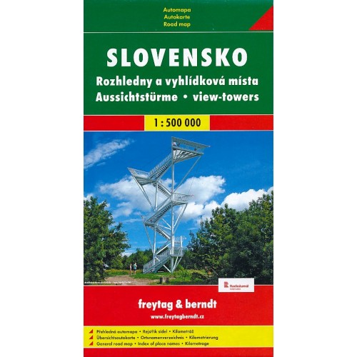 SLOVENSKO - ROZHLEDNY A VYHLÍDKOVÁ MÍSTA