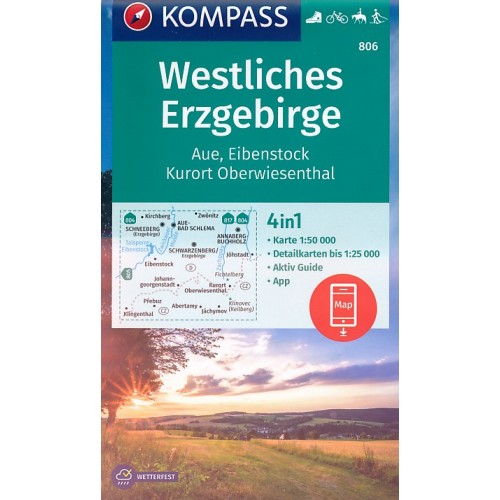 806 WESTLICHES ERZGEBIRGE, AUE, EIBENSTOCK, KURORT OBERWIESENTHAL / ZÁPADNÍ KRUŠNÉ HORY