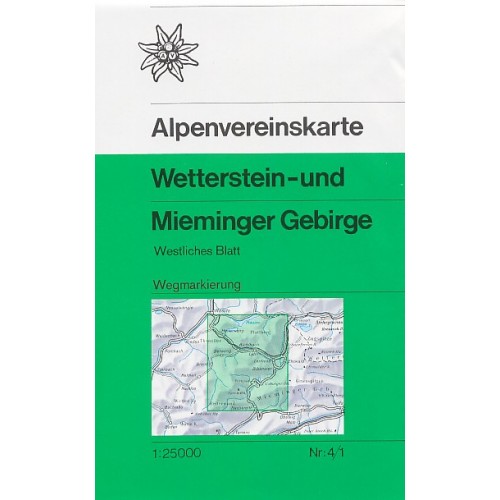 4/1 WETTERSTEIN-MIEMINGER GEBIRGE-WEST