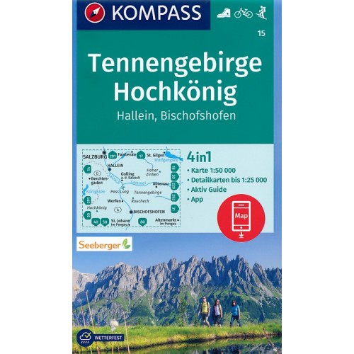 15 TENNENGEBIRGE, HOCHKÖNIG, HALLEIN, BISCHOFSHOFEN