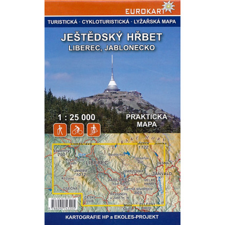 JEŠTĚDSKÝ HŘBET - LIBEREC, JABLONECKO