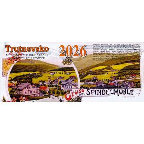 TRUTNOVSKO 2026 - STOLNÍ KALENDÁŘ