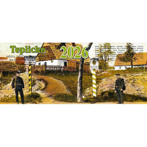 TEPLICKO 2026 - STOLNÍ KALENDÁŘ