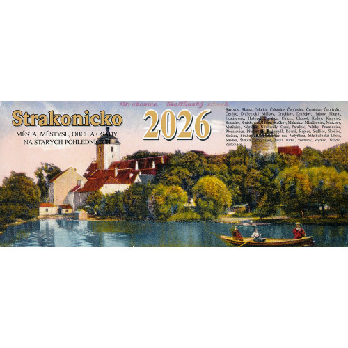 STRAKONICKO 2026 - STOLNÍ KALENDÁŘ