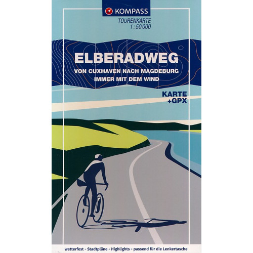 7002 LABSKÁ CYKLOSTEZKA Z CUXHAVENU DO MAGDEBURKU / ELBERADWEG VON CUXHAVEN NACH MAGDEBURG