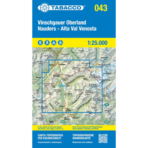 043 VINSCHGAUER OBERLAND / NAUDERS, ALTA VAL VENOSTA