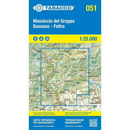 051 MASSICCIO DEL GRAPPA, BASSANO, FELTRE