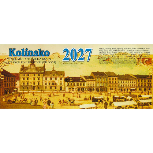 KOLÍNSKO 2027 - STOLNÍ KALENDÁŘ