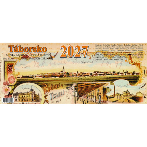 TÁBORSKO 2027 - STOLNÍ KALENDÁŘ