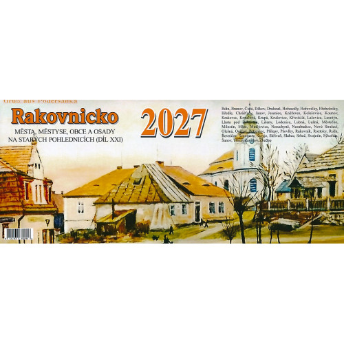 RAKOVNICKO 2027 - STOLNÍ KALENDÁŘ