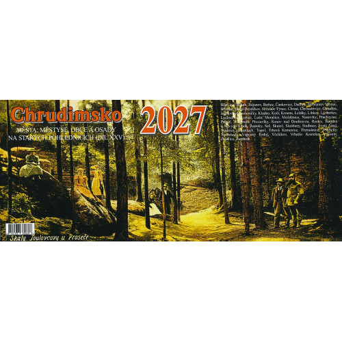 CHRUDIMSKO 2027 - STOLNÍ KALENDÁŘ