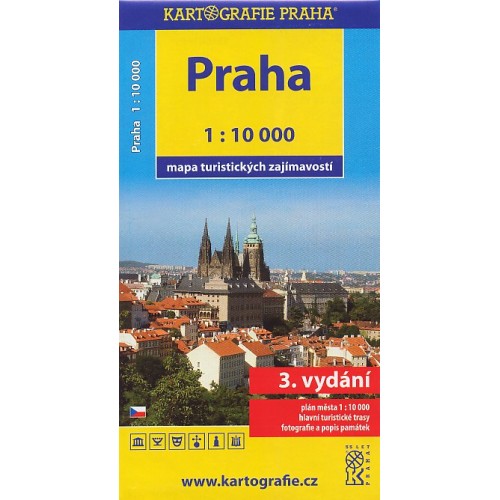 PRAHA-MAPA TURISTICKÝCH ZAJÍMAVOSTÍ