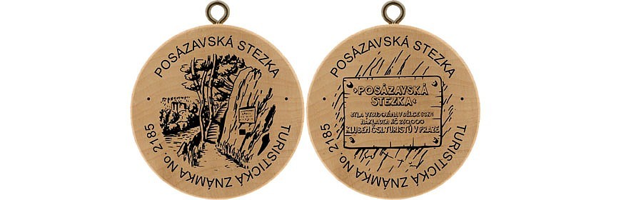 NOVÁ TURISTICKÁ ZNÁMKA No. 2185 - POSÁZAVSKÁ STEZKA