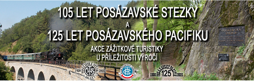 POSÁZAVSKÁ STEZKA A POSÁZAVSKÝ PACIFIK SLAVÍ VÝROČÍ - ZÁŽITKOVÁ AKCE