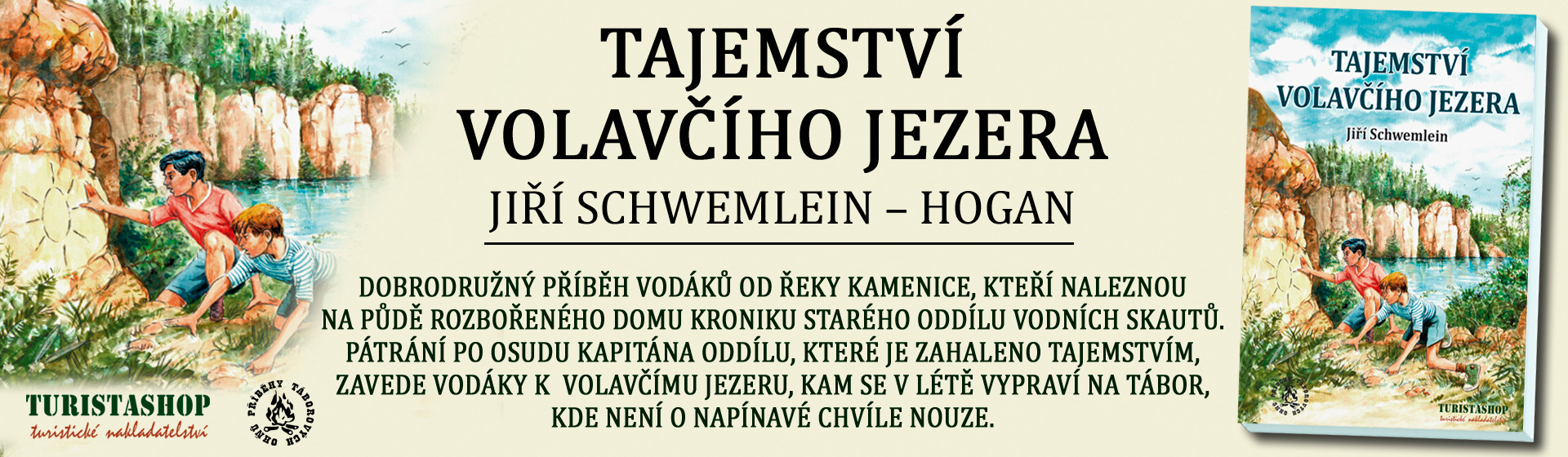 Kniha TAJEMSTVÍ VOLAVČÍHO JEZERA